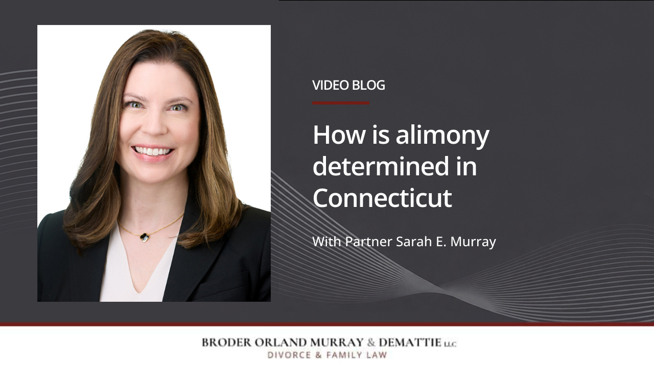 How is alimony determined